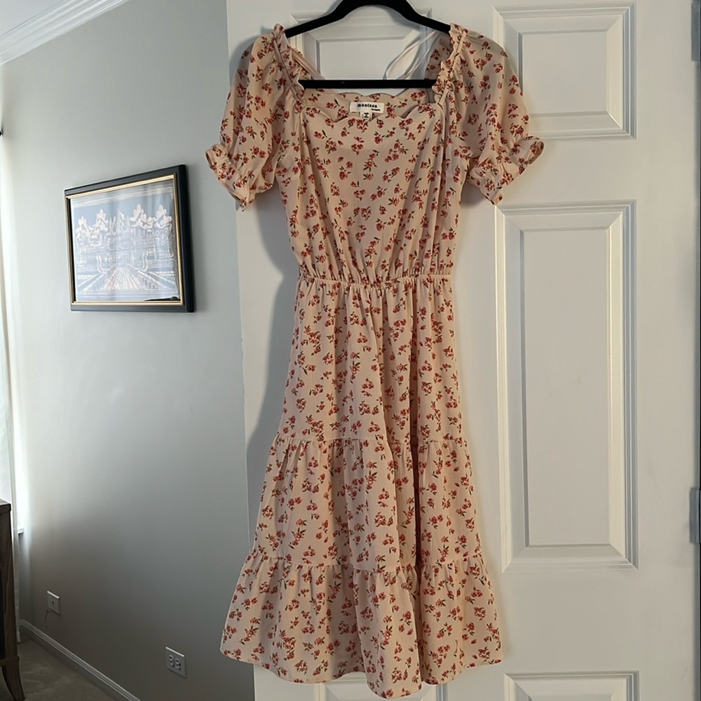 Off the shoulder floral dress
